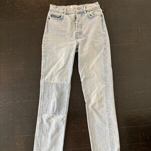 Reformation straight leg jeans